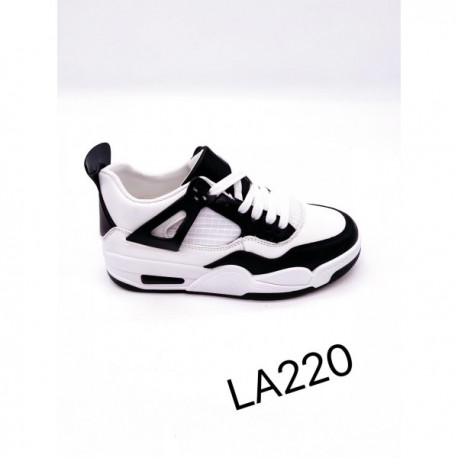 LA220 WHITE/BLACK